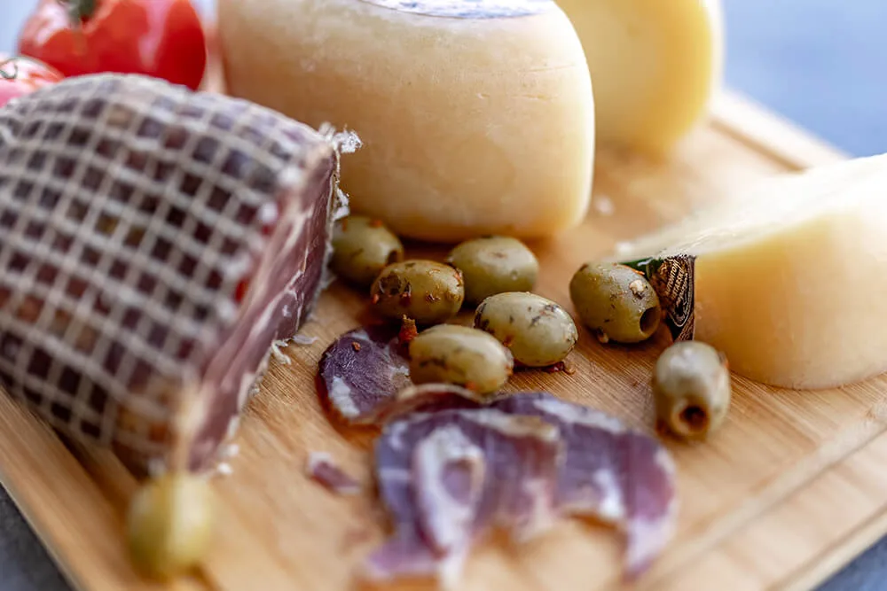 Local cuisine on Krk island — truffle pasta, fresh Adriatic fish