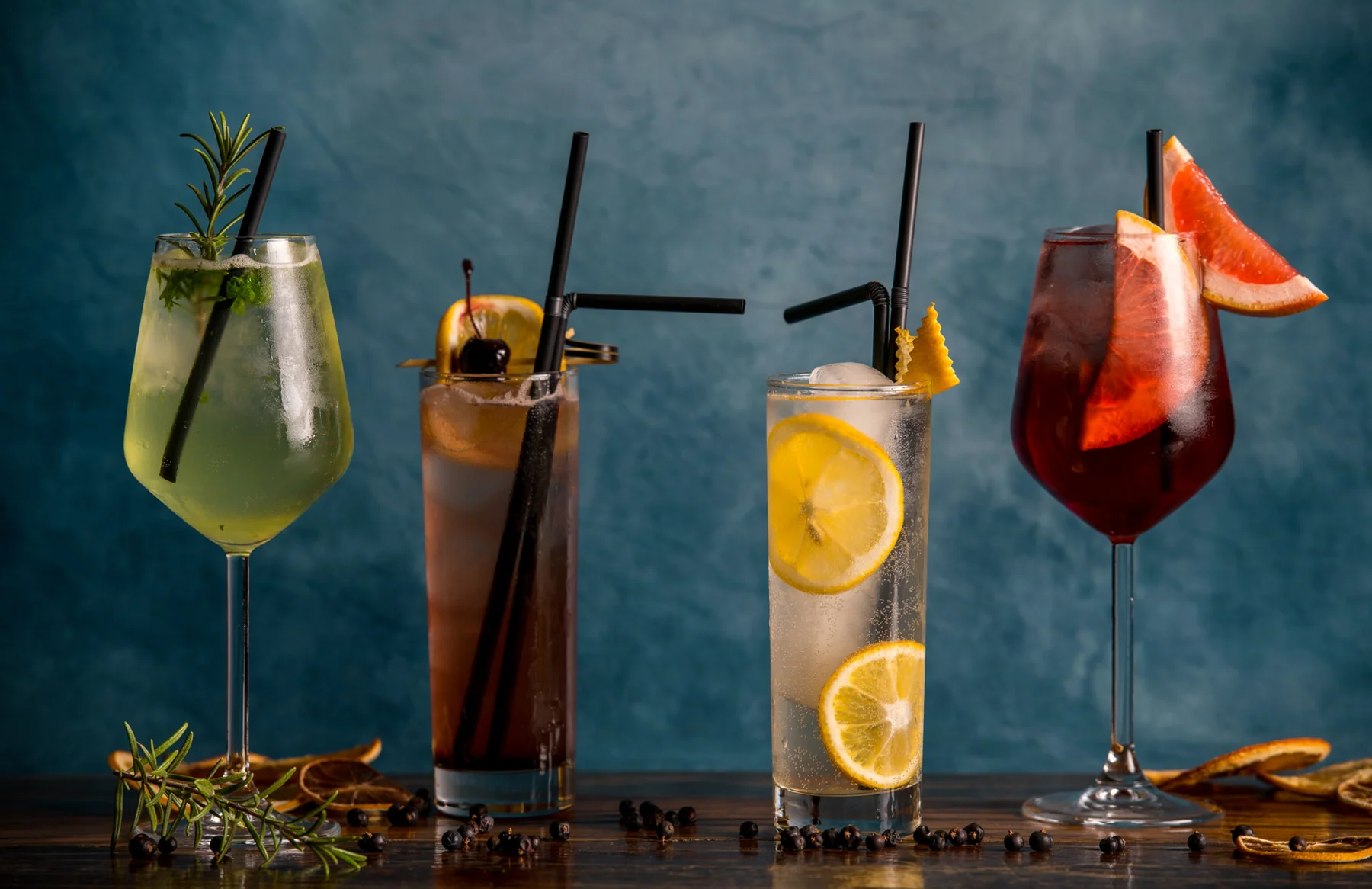 Signature-Cocktails im Volsonis, Stadt Krk, Kroatien