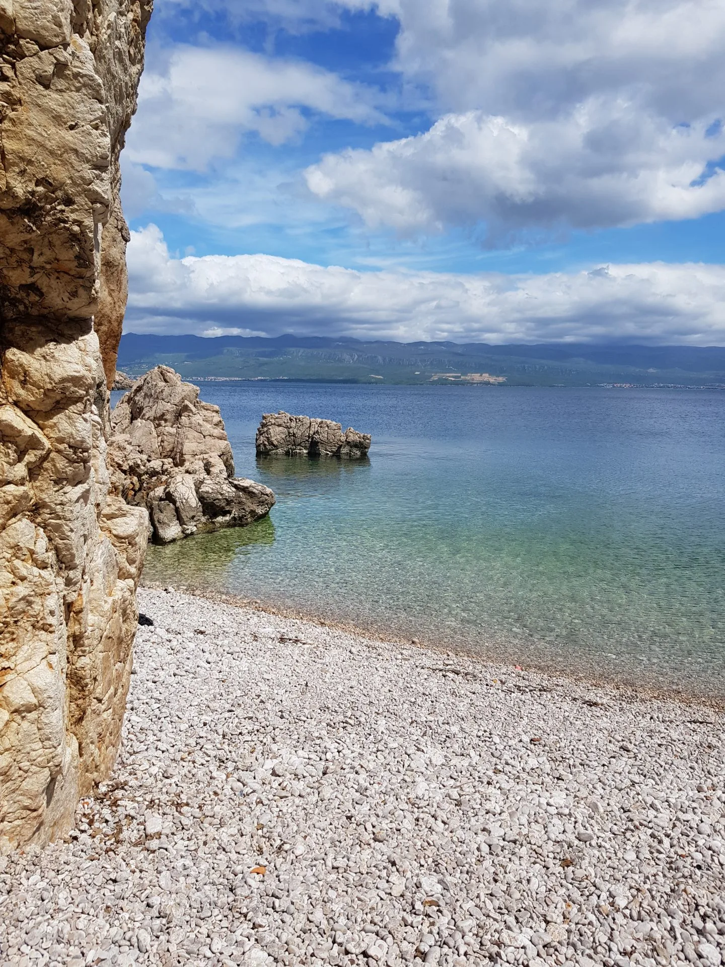 Secret beach near Vrbnik, Krk