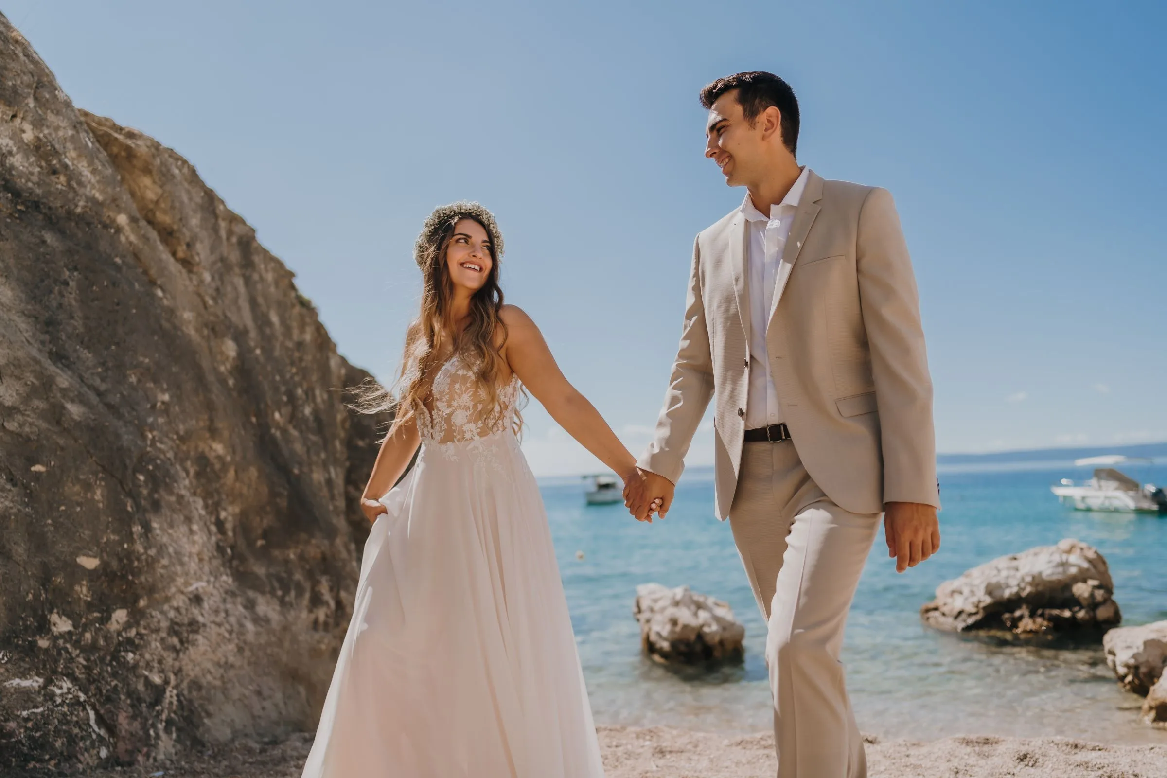 Wedding celebration at Villa Marim, Stara Baška, Krk