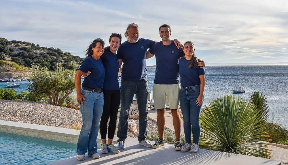 The Marim family — owners of Marim Luxury Villas