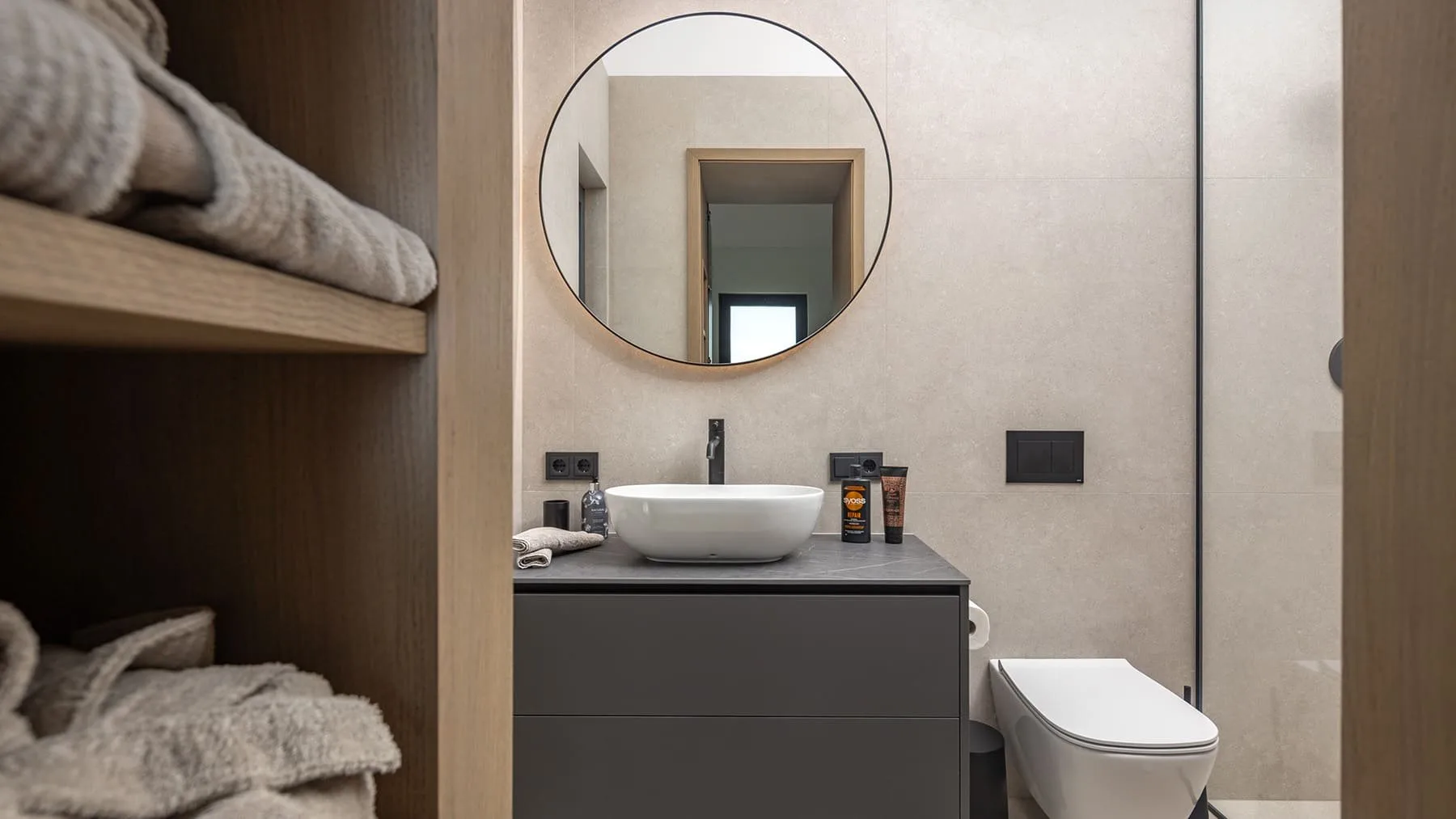 Villa Marim Luxusbadezimmer mit Meerblick