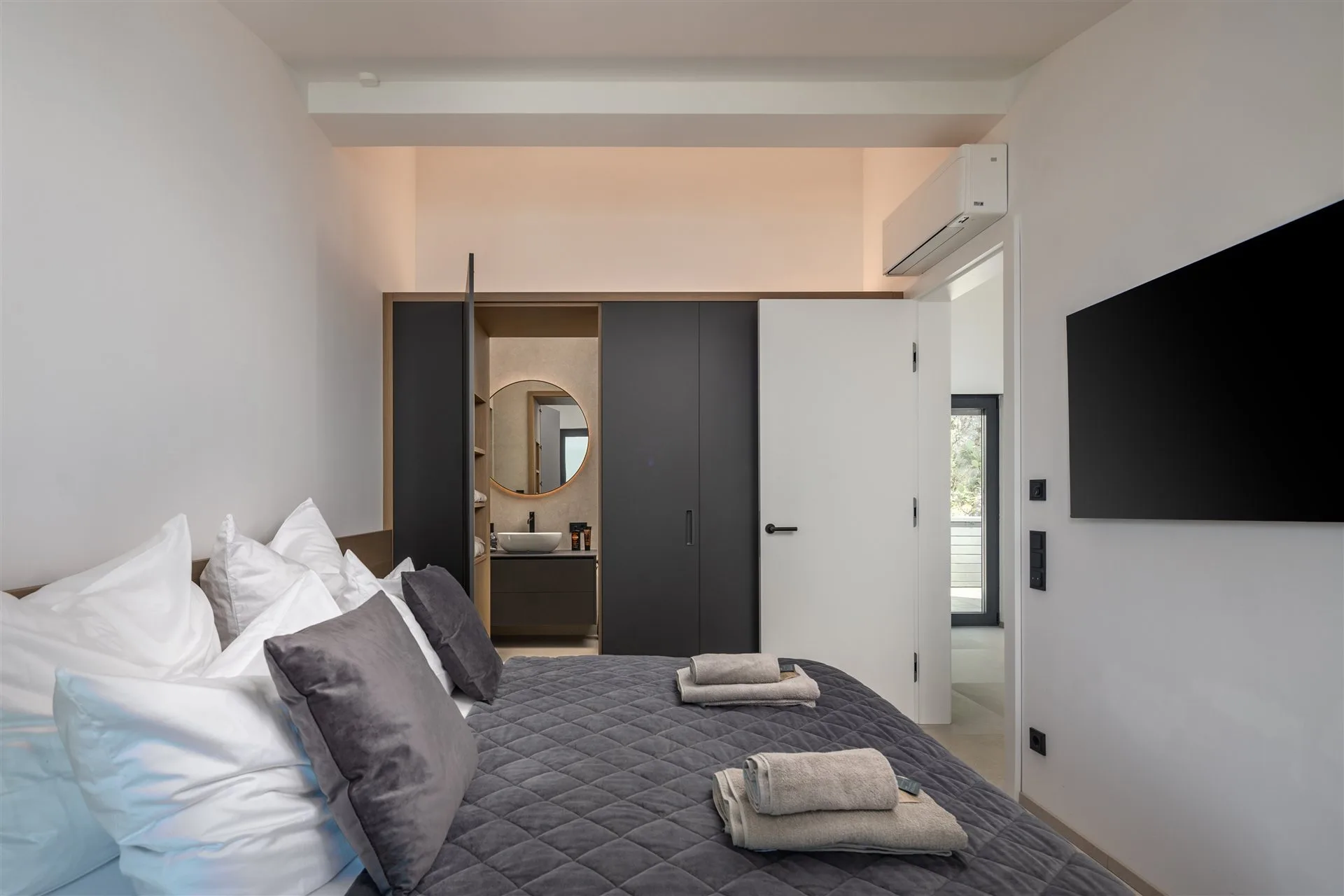 Villa Marim Schlafzimmer 3 mit eigenem Bad