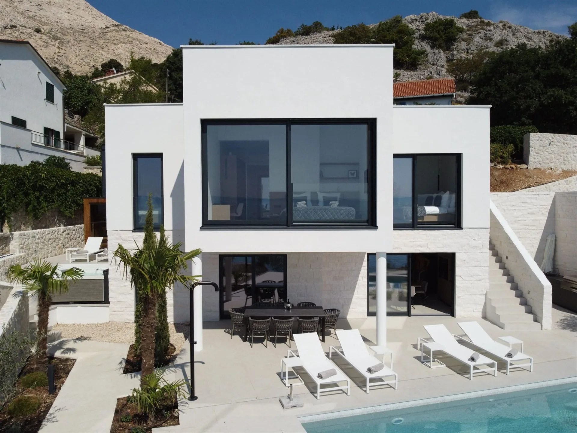 Villa Marim above the Adriatic, Stara Baška