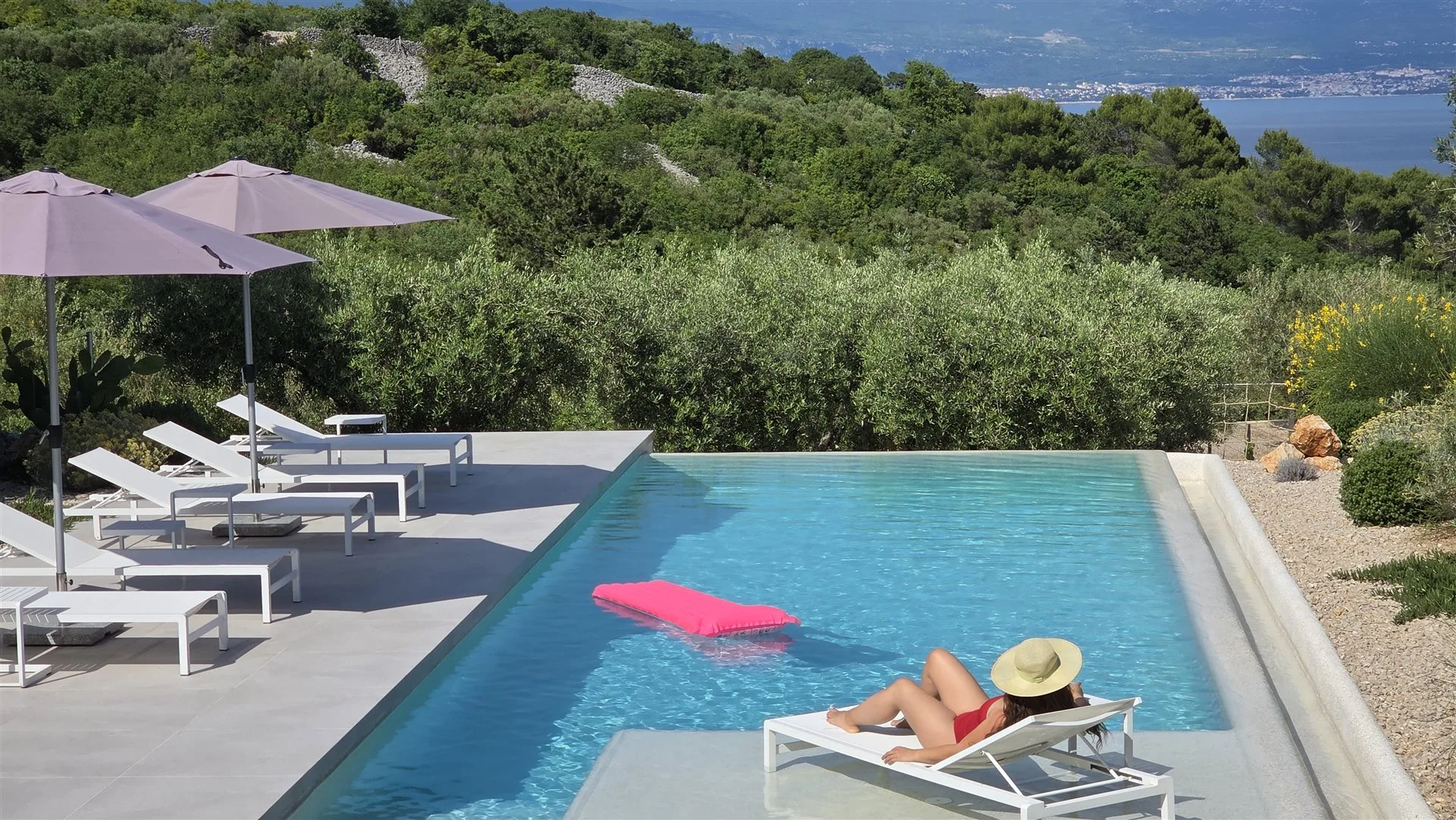 Villa Moana private pool, Vrbnik, Krk