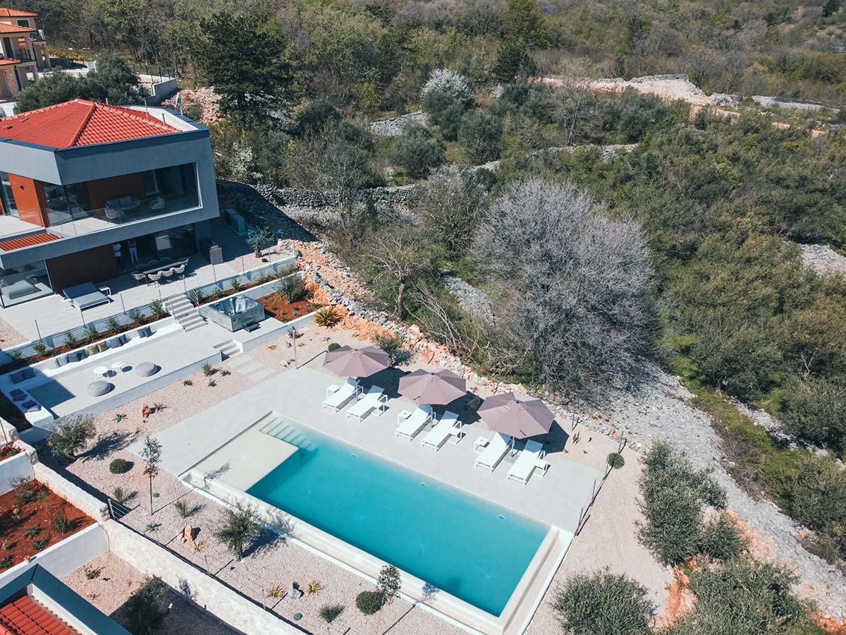 Villa Moana & Villa Manatis u Vrbniku, Krk, Hrvatska