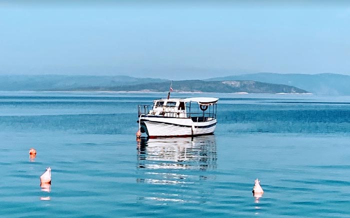 Boat tour on Island Krk